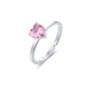 Anello cuore rosa 12 Brand Gioielli Cilento shop online