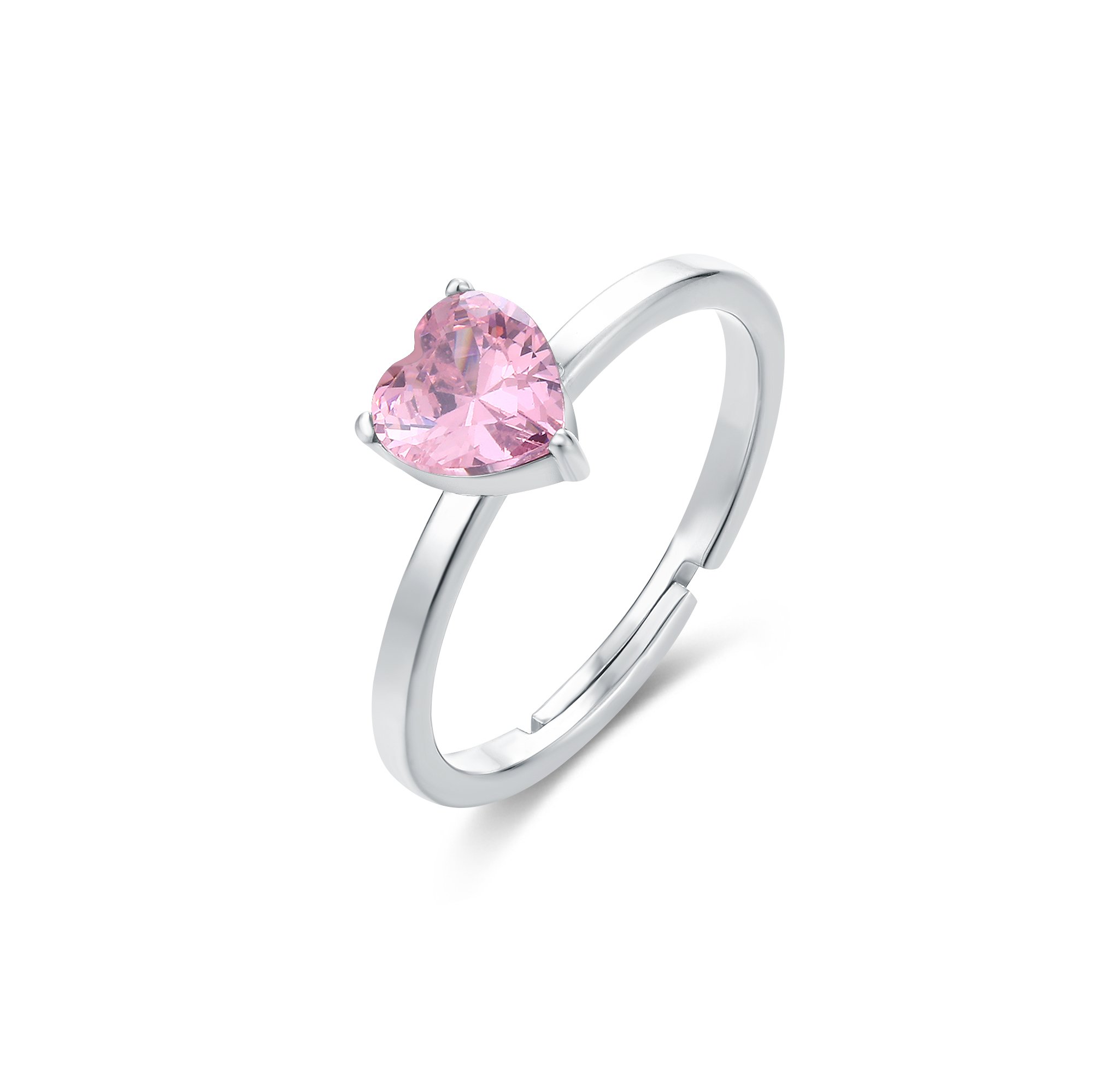 Anello cuore rosa 12 Brand Gioielli Cilento shop online