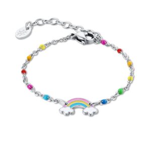 Bracciale Arcobaleno Con Arcobaleno Brand Gioielli Cilento shop online