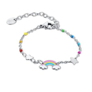Bracciale Arcobaleno Con Arcobaleno e stelle Brand Gioielli Cilento shop online