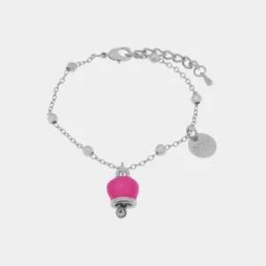 Bracciale Capri in Metallo con campanella portafortuna pendente Cilento shop online