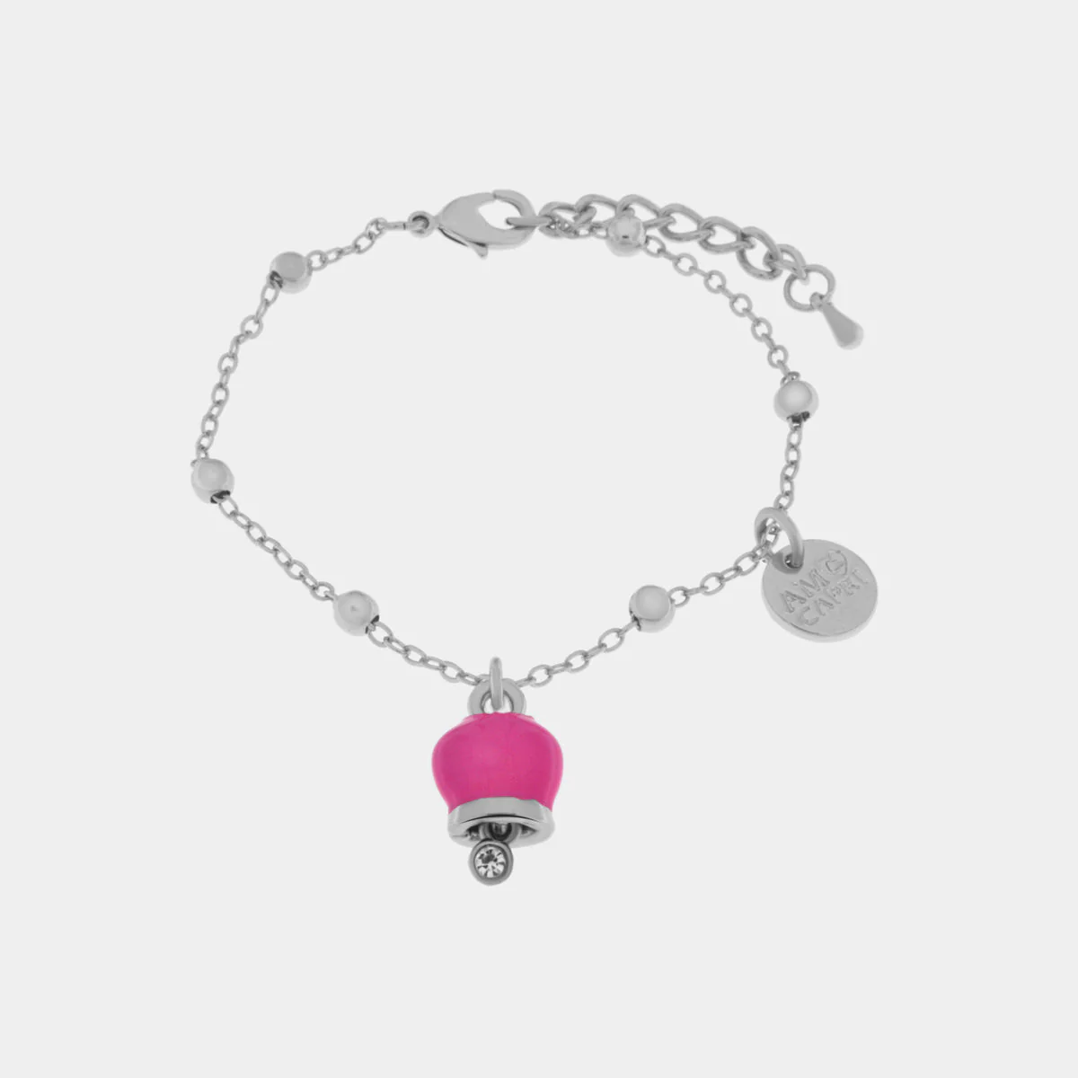 Bracciale Capri in Metallo con campanella portafortuna pendente Cilento shop online