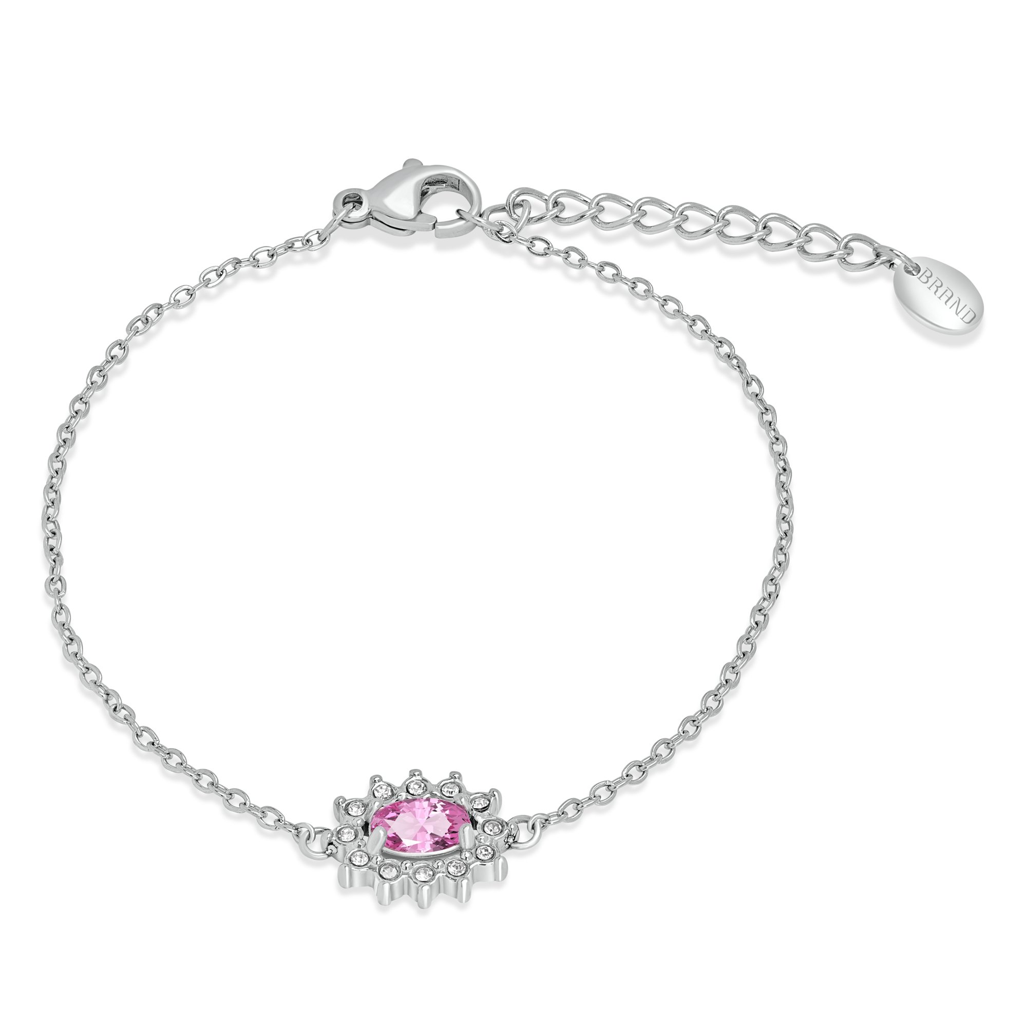 Bracciale Cristallo Kate rosa Brand Gioielli Cilento shop online