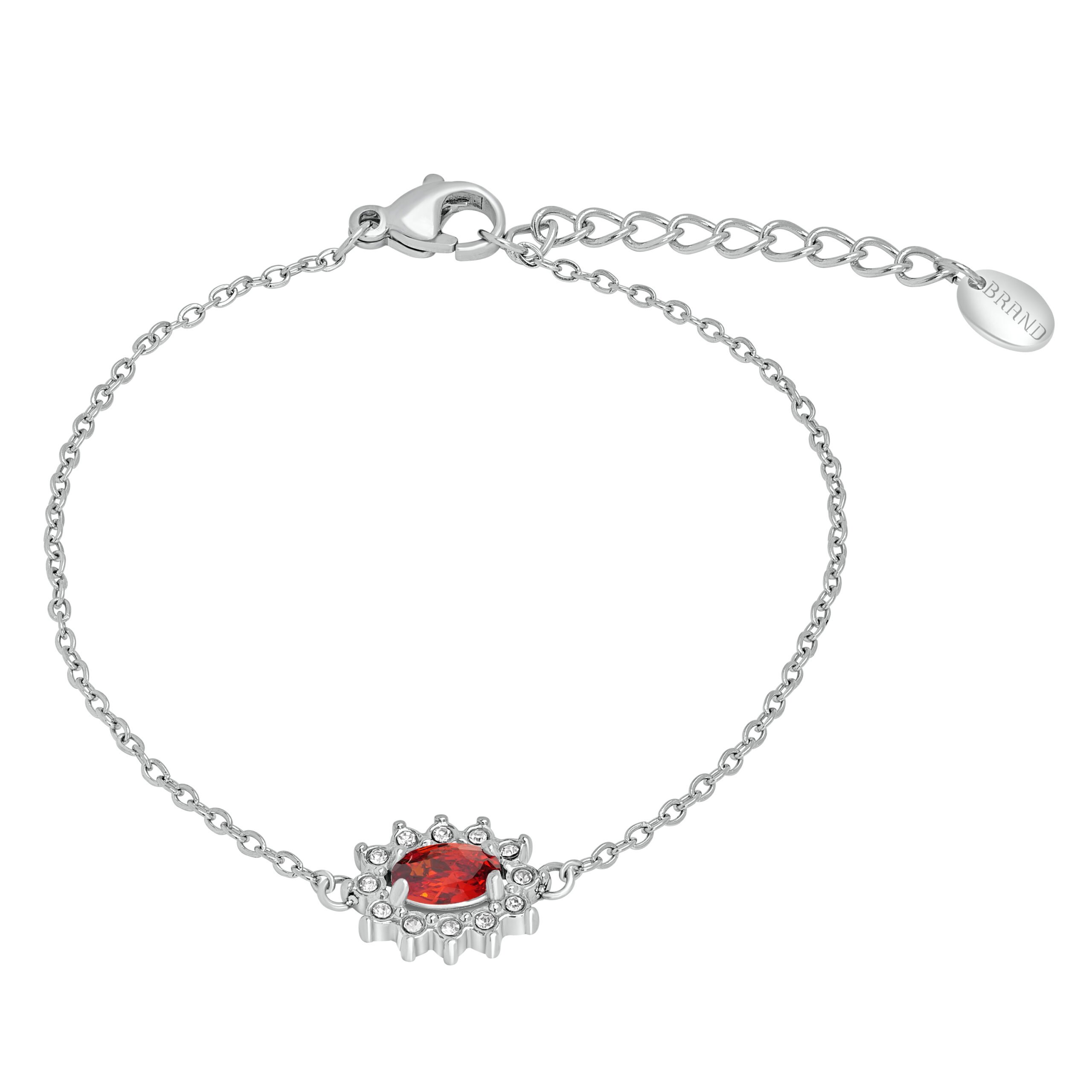 Bracciale Cristallo Kate rosso Brand Gioielli Cilento shop online