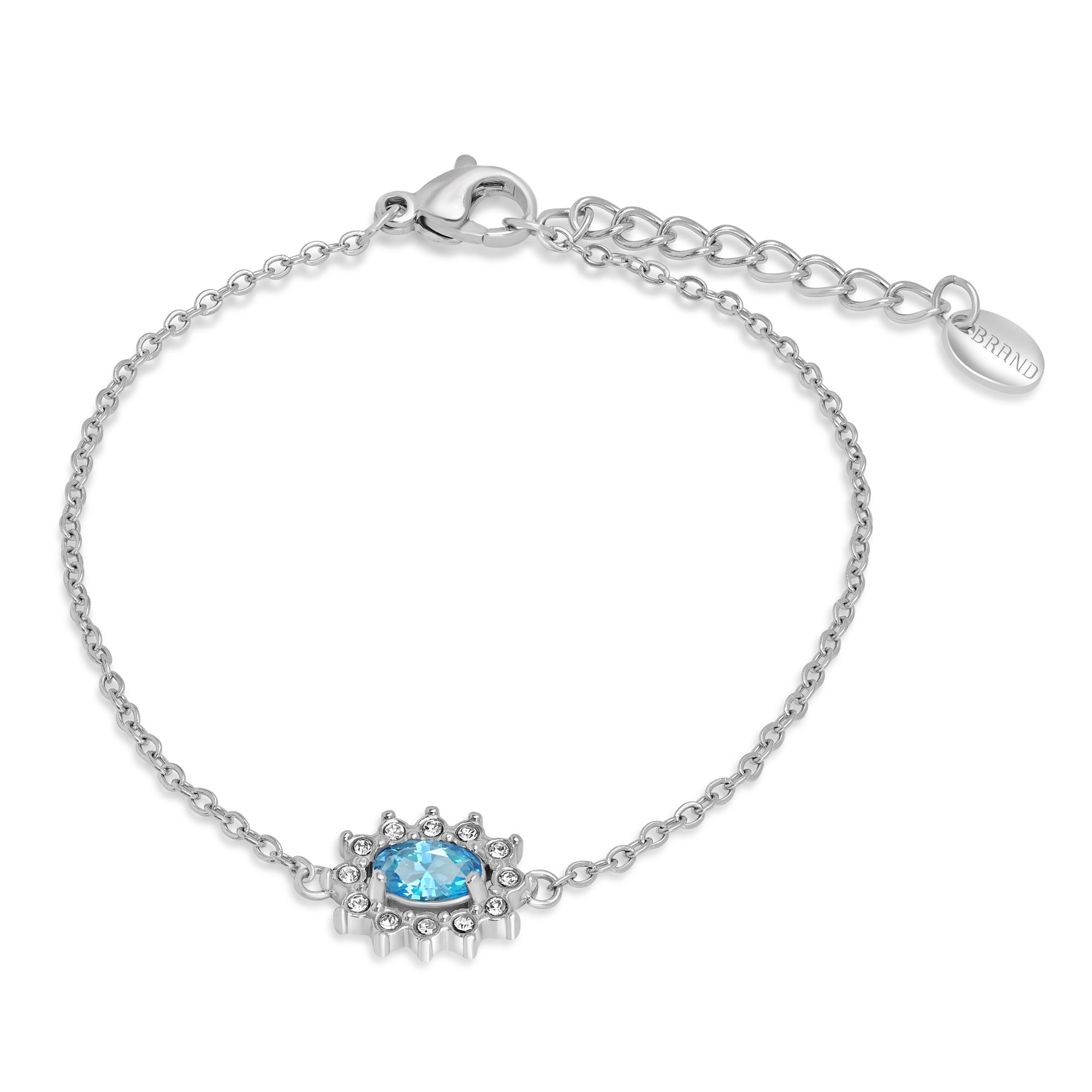 Bracciale Cristallo Kate turchese Brand Gioielli Cilento shop online