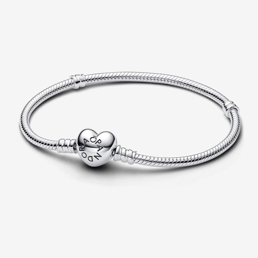 Bracciale Pandora Moments con Chiusura a Cuore Cilento shop online