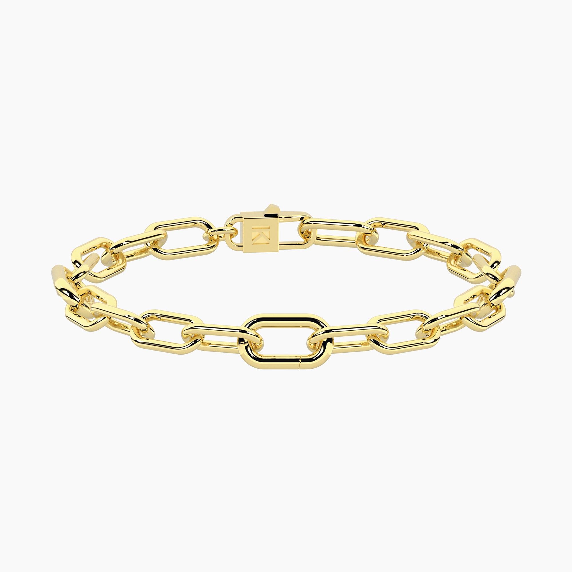 Bracciale dorato con catena allungata Bon Ton Kidult Cilento shop online