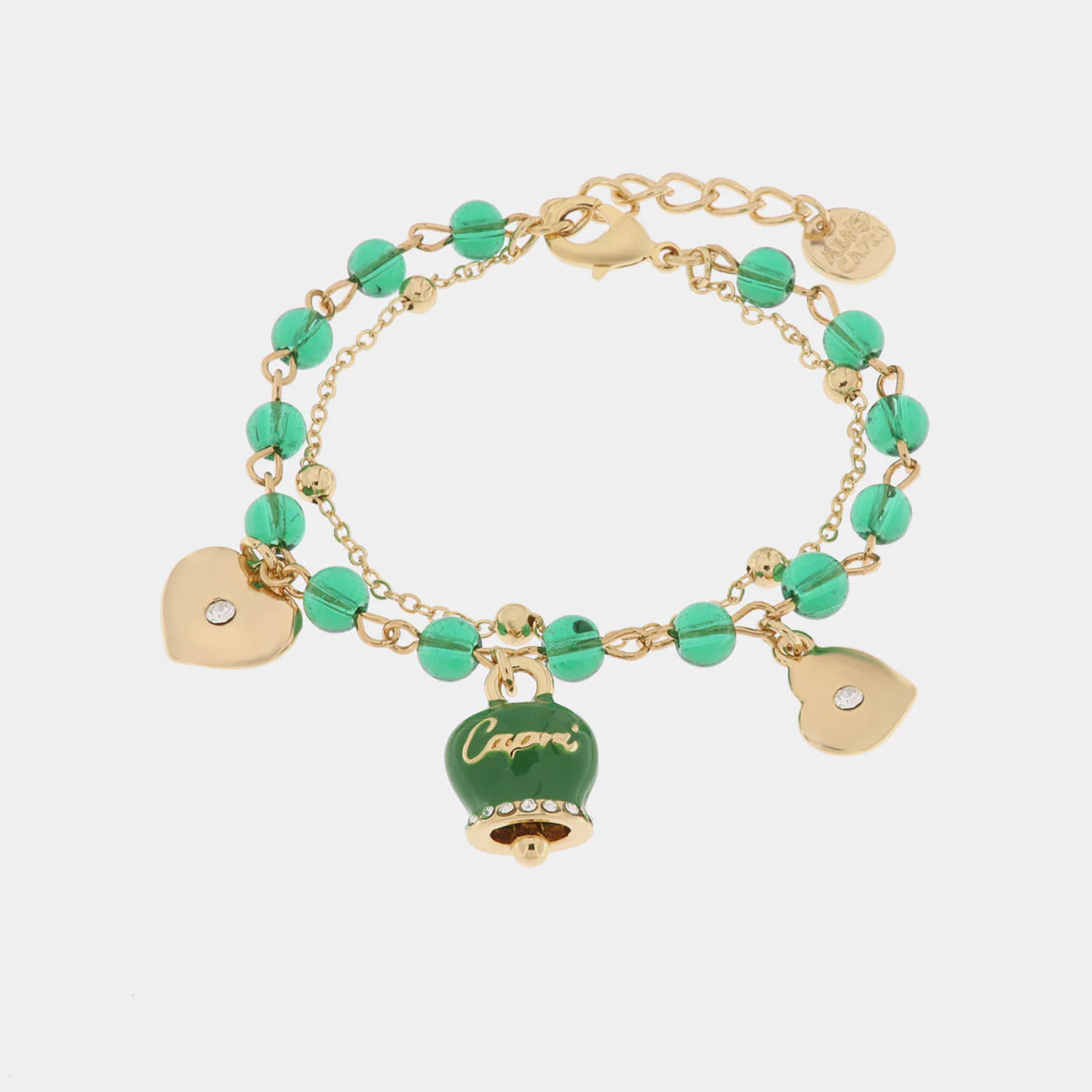 Bracciale in Metallo Con campanella portafotuna Capri Cilento shop online