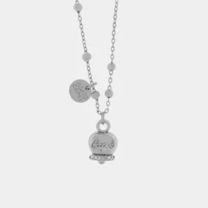 Collana Capri in Metallo con campanella portafortuna Cilento shop online