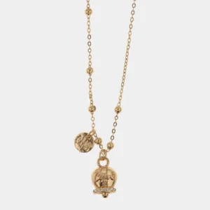 Collana Capri in Metallo maglia a pallini Cilento shop online