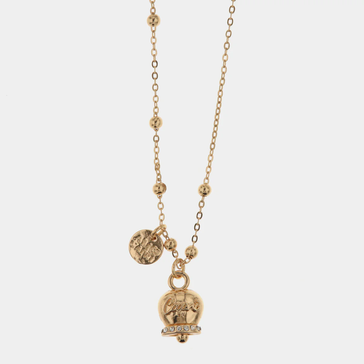 Collana Capri in Metallo maglia a pallini Cilento shop online