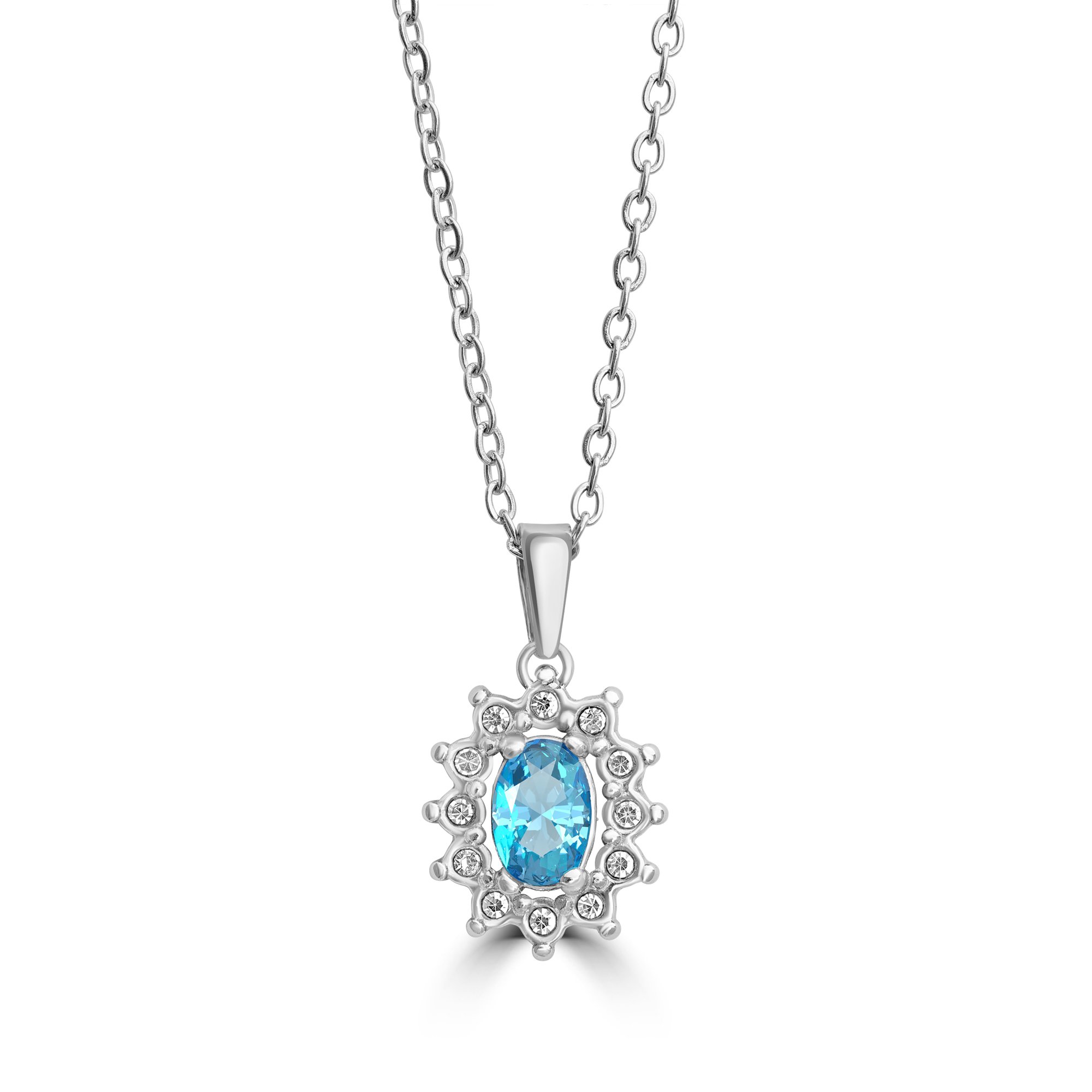 Collana Cristallo Kate turchese Brand Gioielli Cilento shop online