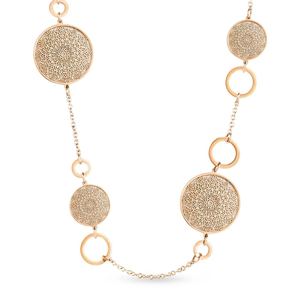 Collana Stroili Lady Shine Acciaio Rosa Cilento shop online