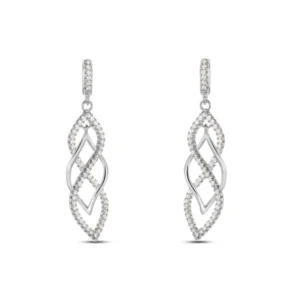 Orecchini Stroili Pendenti Silver Shine Argento Rodiato Cubic Zirconia Cilento shop online