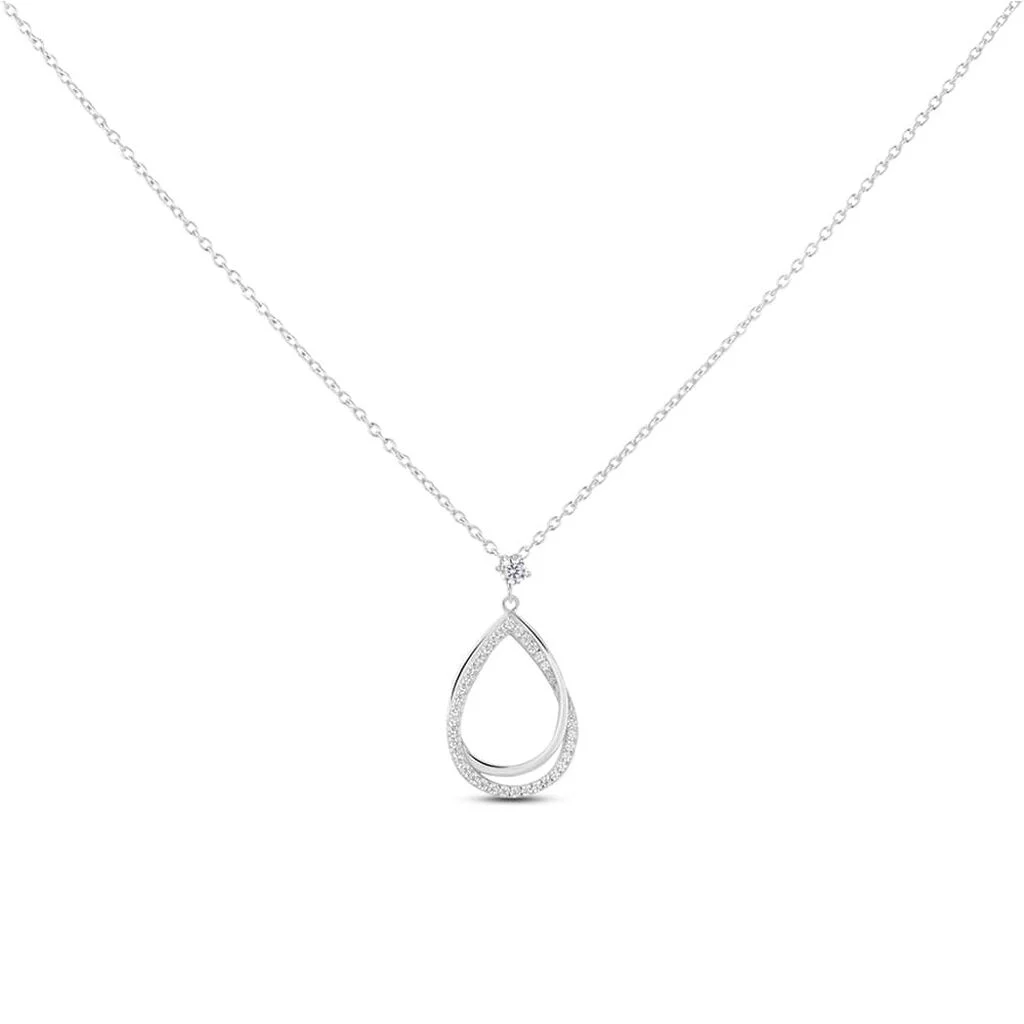 Collana Stroili Silver Shine Argento Rodiato Cubic Zirconia Cilento shop online