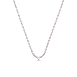 Collana Stroili Tennis Lady Chic Acciaio Cristallo rosa Cilento shop online