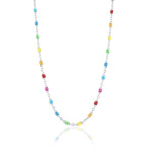 Collana catena arcobaleno Brand Gioielli Cilento shop online