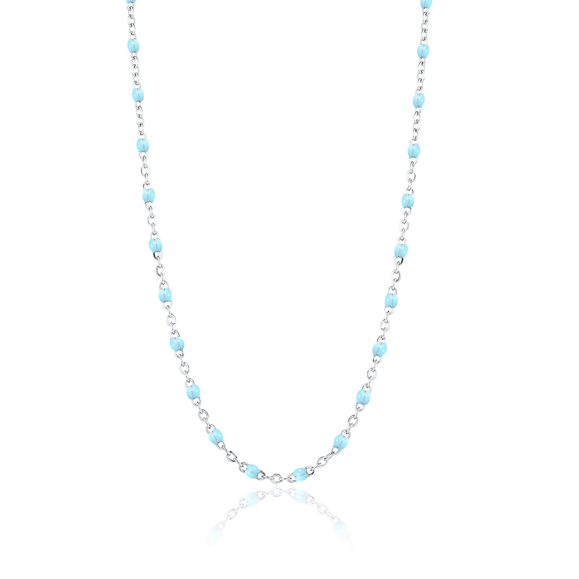 Collana catena smalto turchese Brand Gioielli Cilento shop online