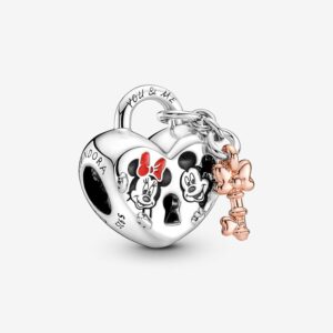 Disney Charm Pandora Lucchetto d'Amore Mickey Mouse & Minnie Cilento shop online