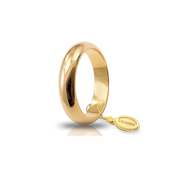 Fede Classica UnoAErre gr.8 in oro giallo Cilento shop online