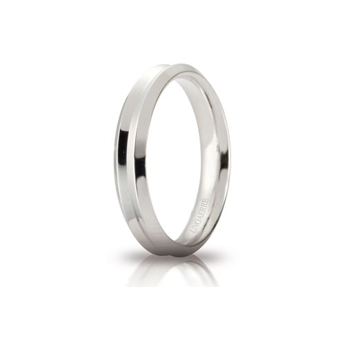 Fede Corona UnoAErre in oro bianco 040AFC2780000 Cilento shop online