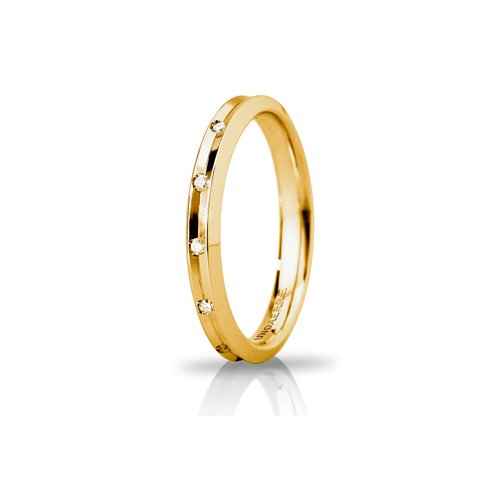 Fede Corona UnoAErre in oro giallo 030AFC2780080 Cilento shop online