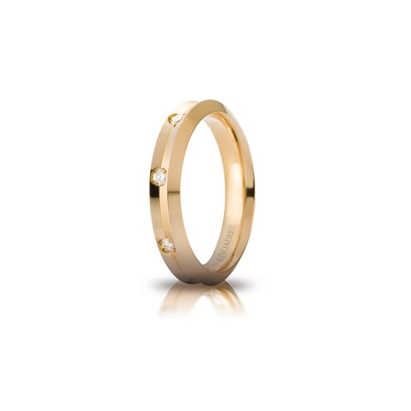 Fede Corona UnoAErre in oro giallo Cilento shop online