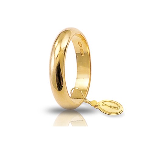 Fede Nuziale Classica UnoAErre gr.6 in oro giallo 060AFN0010000 Cilento shop online