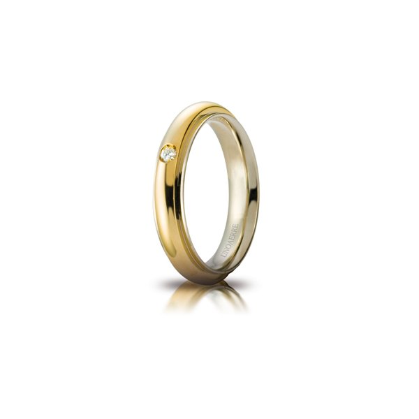 Fede UnoAErre Andromeda in oro bicolore Cilento shop online