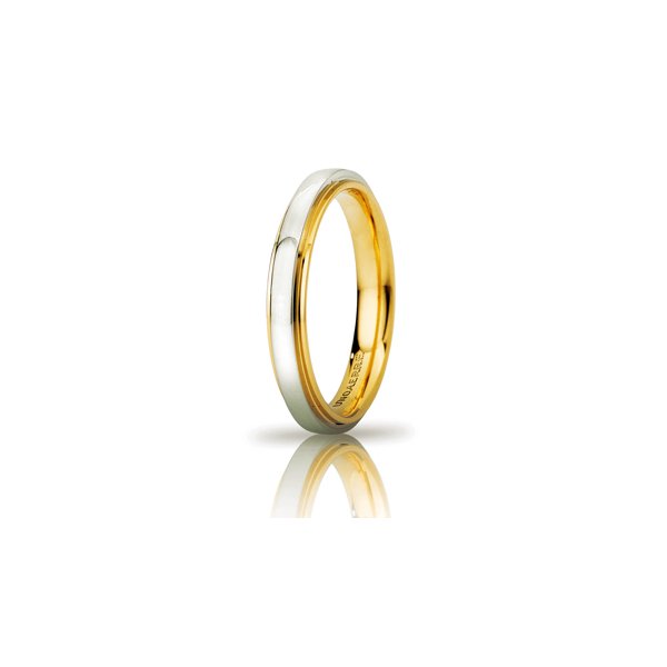 Fede UnoAErre Cassiopea in oro bicolore Cilento shop online