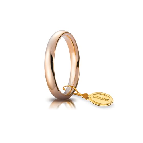 Fede UnoAErre Comoda mm.3,5 in oro rosa 035AFC0010000 Cilento shop online