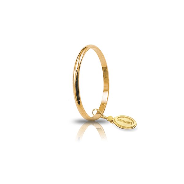 Fede UnoAErre Francesina in oro giallo Cilento shop online