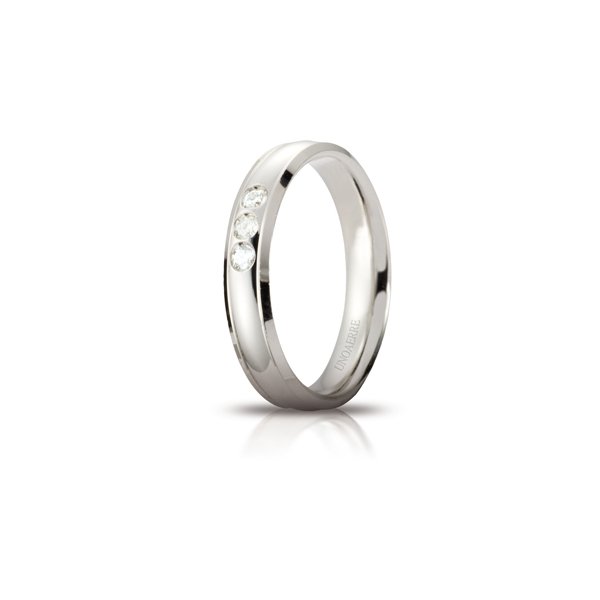 Fede UnoAErre Orion in oro bianco Cilento shop online