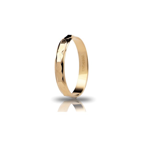 Fedina Genziana UnoAErre in oro giallo Cilento shop online