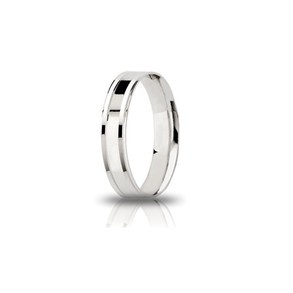 Fedina UnoAErre Girasole in argento bianco Cilento shop online