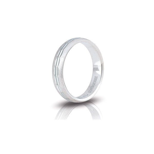 Fedina UnoAErre Ibisco in argento bianco Cilento shop online