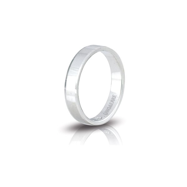 Fedina UnoAErre Loto in argento bianco Cilento shop online