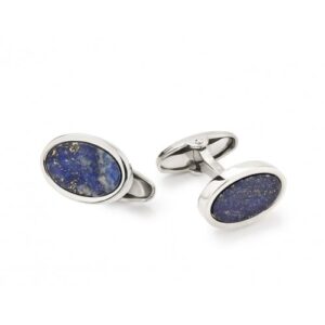 Gemelli UnoAErre in argento bianco 000FFG0260300 Cilento shop online