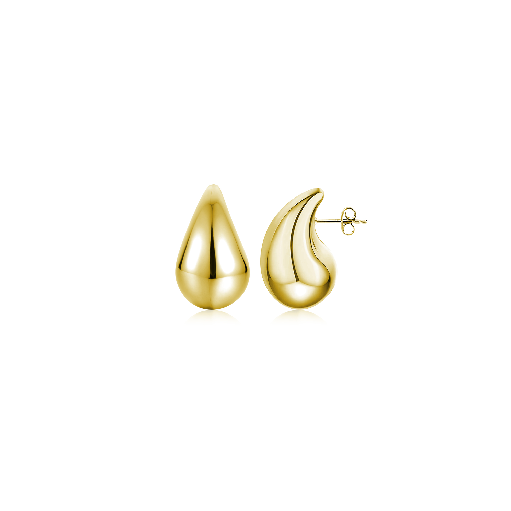 Orecchini Drops 21 mm oro Brand Gioielli Cilento shop online