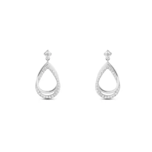 Orecchini Lobo Silver Shine Argento Rodiato Cubic Zirconia Cilento shop online