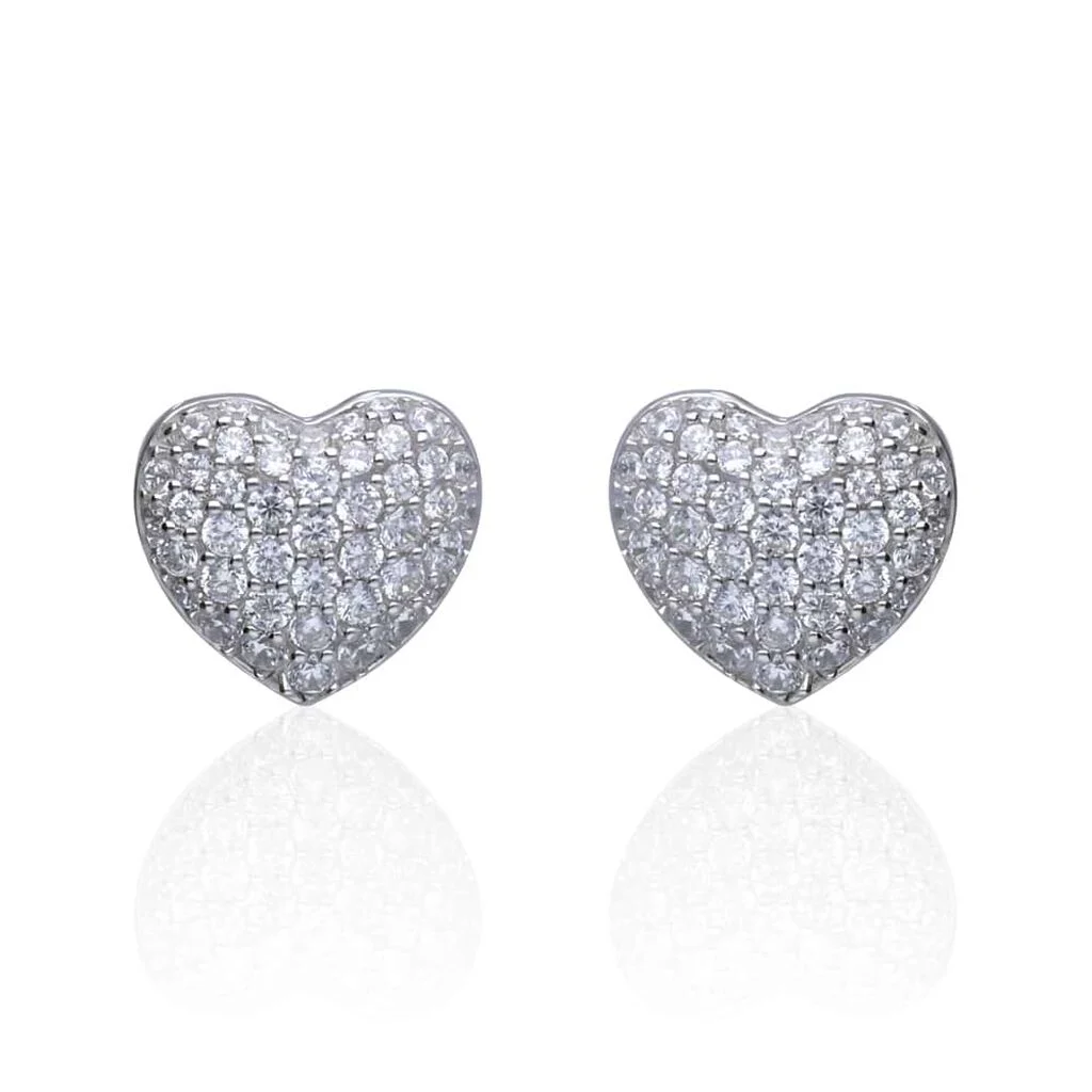 Orecchini Stroili Lobo Cuore Silver Shine Argento Cilento shop online