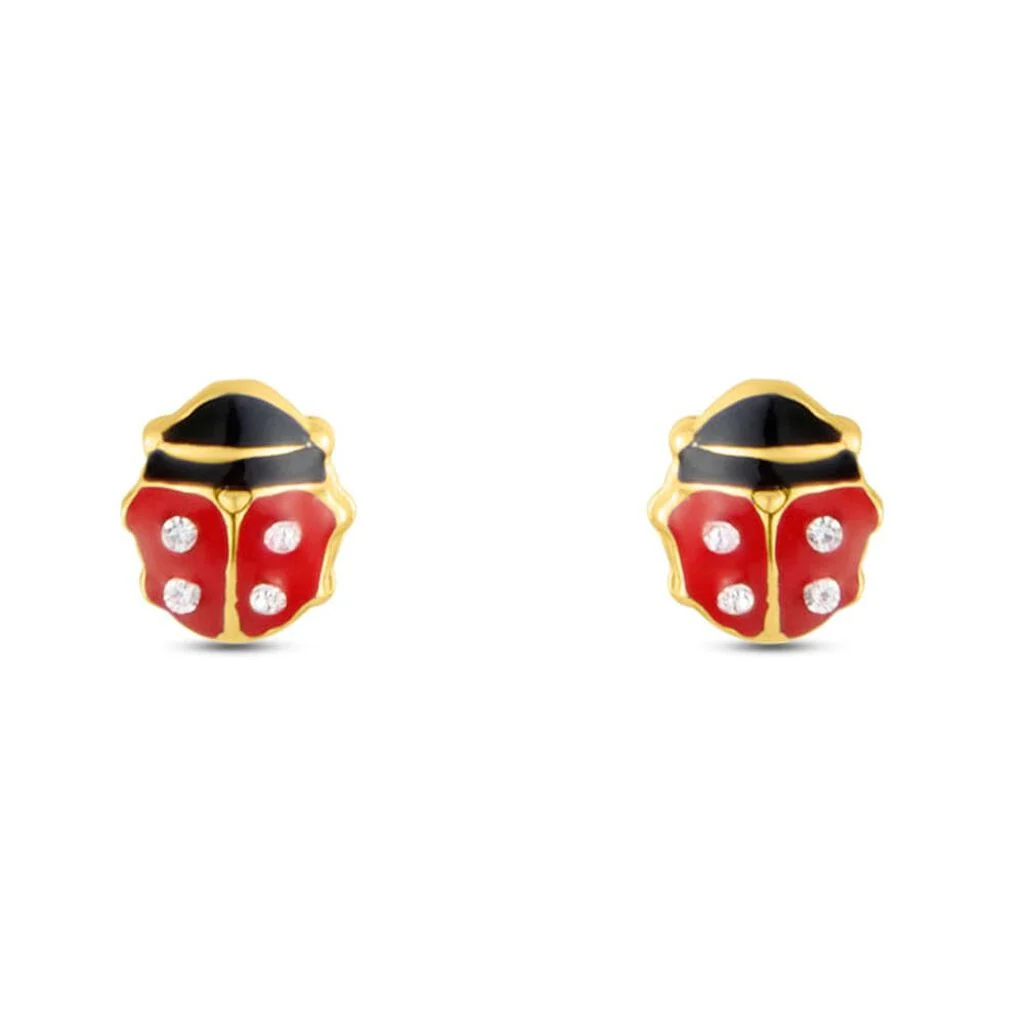 Orecchini Stroili Lobo Mon Petit Oro Giallo Cristallo Cilento shop online
