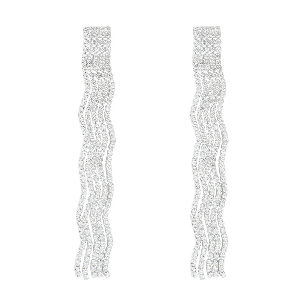Orecchini Stroili Pendenti Romantic Shine Metallo Cristallo Cilento shop online