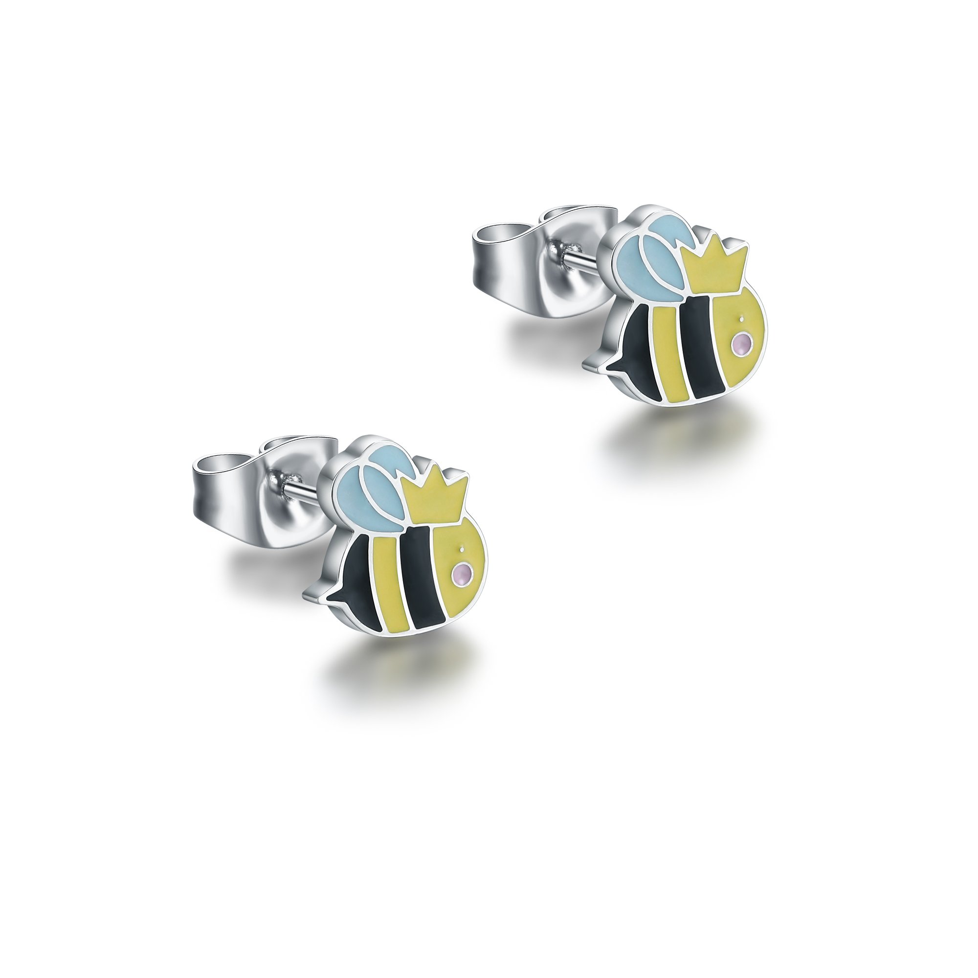 Orecchini ape regina smaltata Brand Gioielli Cilento shop online