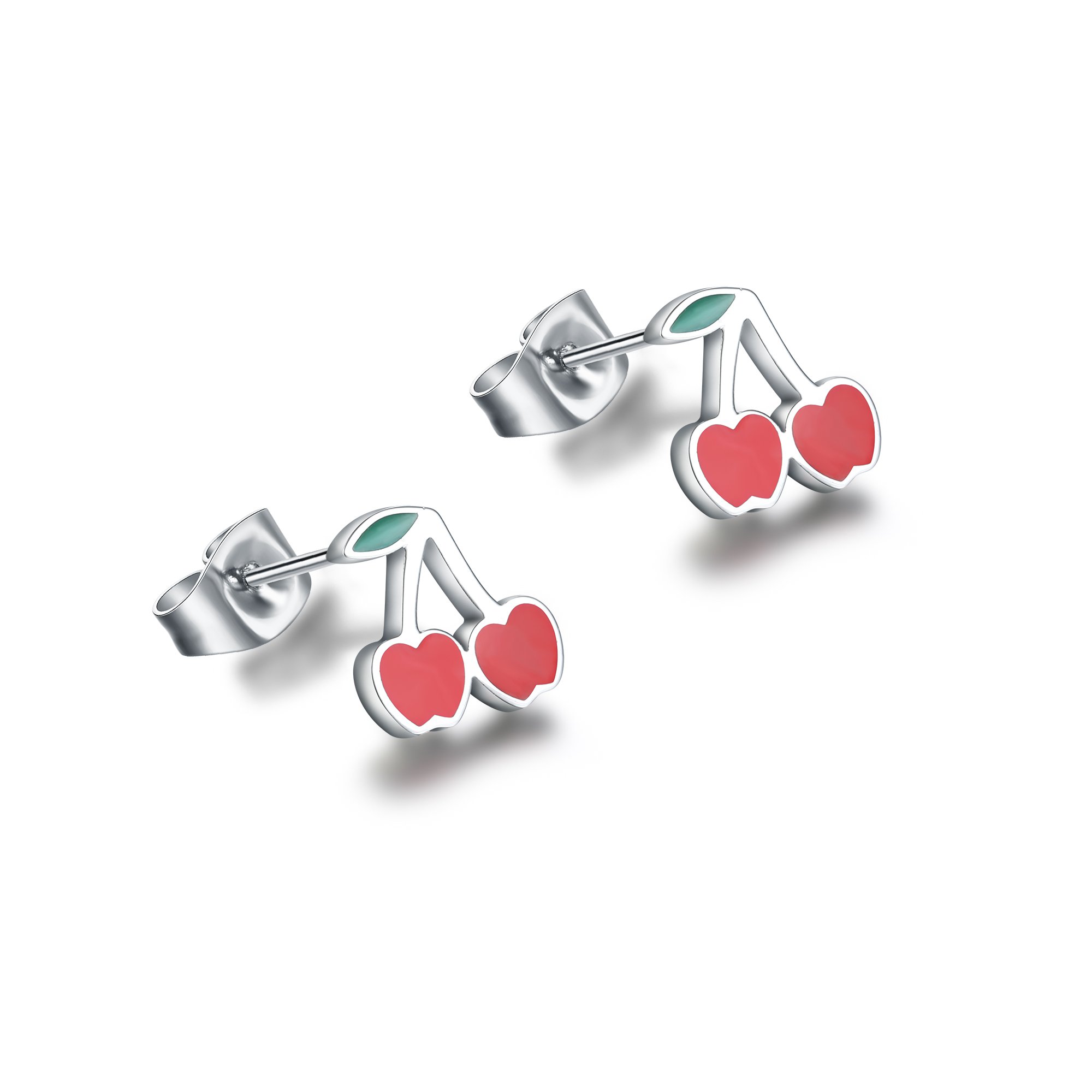Orecchini ciliegie smaltate Brand Gioielli Cilento shop online