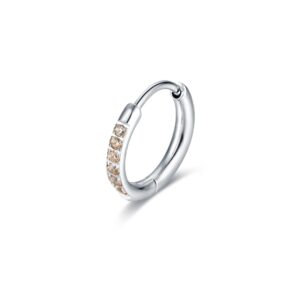 Orecchino Singolo Scattino arancione 14 mm Brand Gioielli Cilento shop online