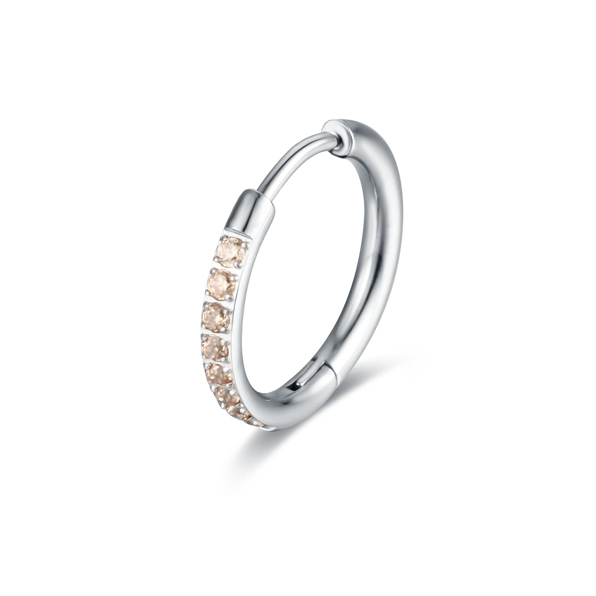 Orecchino Singolo Scattino arancione 16 mm Brand Gioielli Cilento shop online