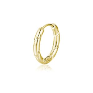Orecchino singolo scattino marcato oro Brand Gioielli Cilento shop online