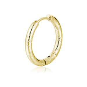 Orecchino singolo scattino scozzese oro Brand Gioielli Cilento shop online