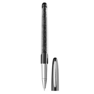 penna roller crystalline- nera cromato swarovski 5717137
